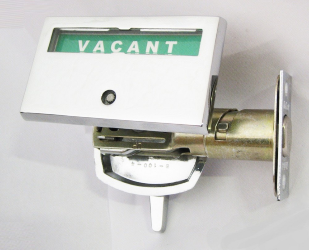 vacant occupied door Indicator, privacy indicator door lock, restroom deadbolt, occupied door lock