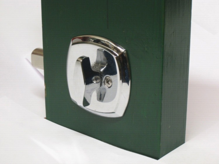 chrome plated knob, thumb turn chrome, led bathroom lock K-300 knob