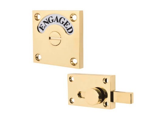 london washroom indicator, engaged square brass, bathroom privacy lock