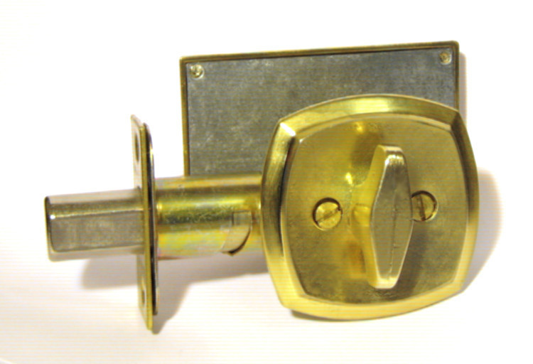 satin brass bathroom hardware, satin brass indicator lock