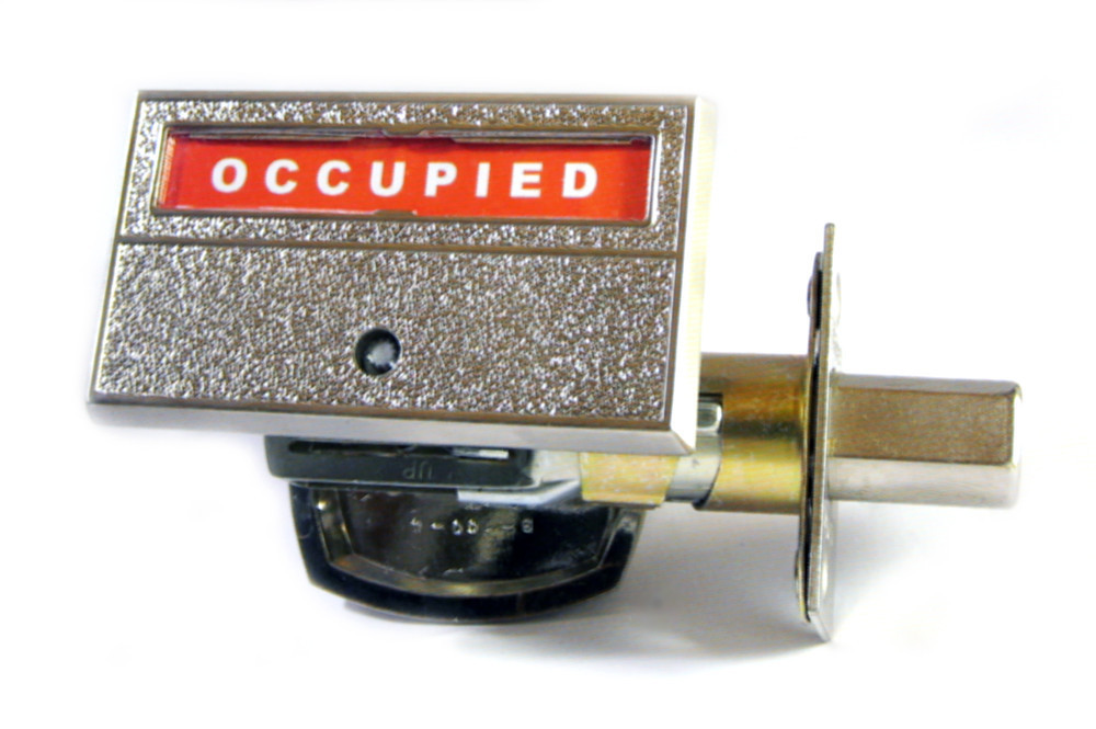 occupied vacant indicator lock, indicator lock, pride barco