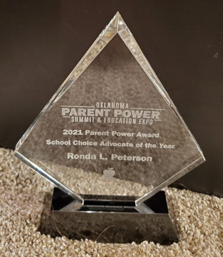 Ronda Peterson Parent Power Award