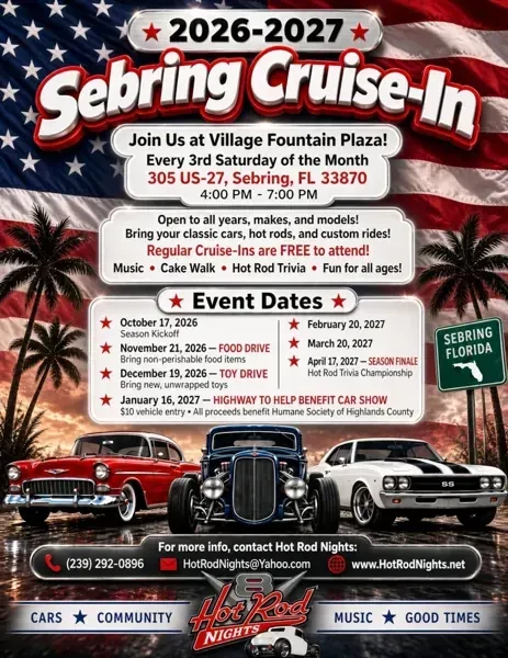 Sebring Cruise-In, Sebring FL