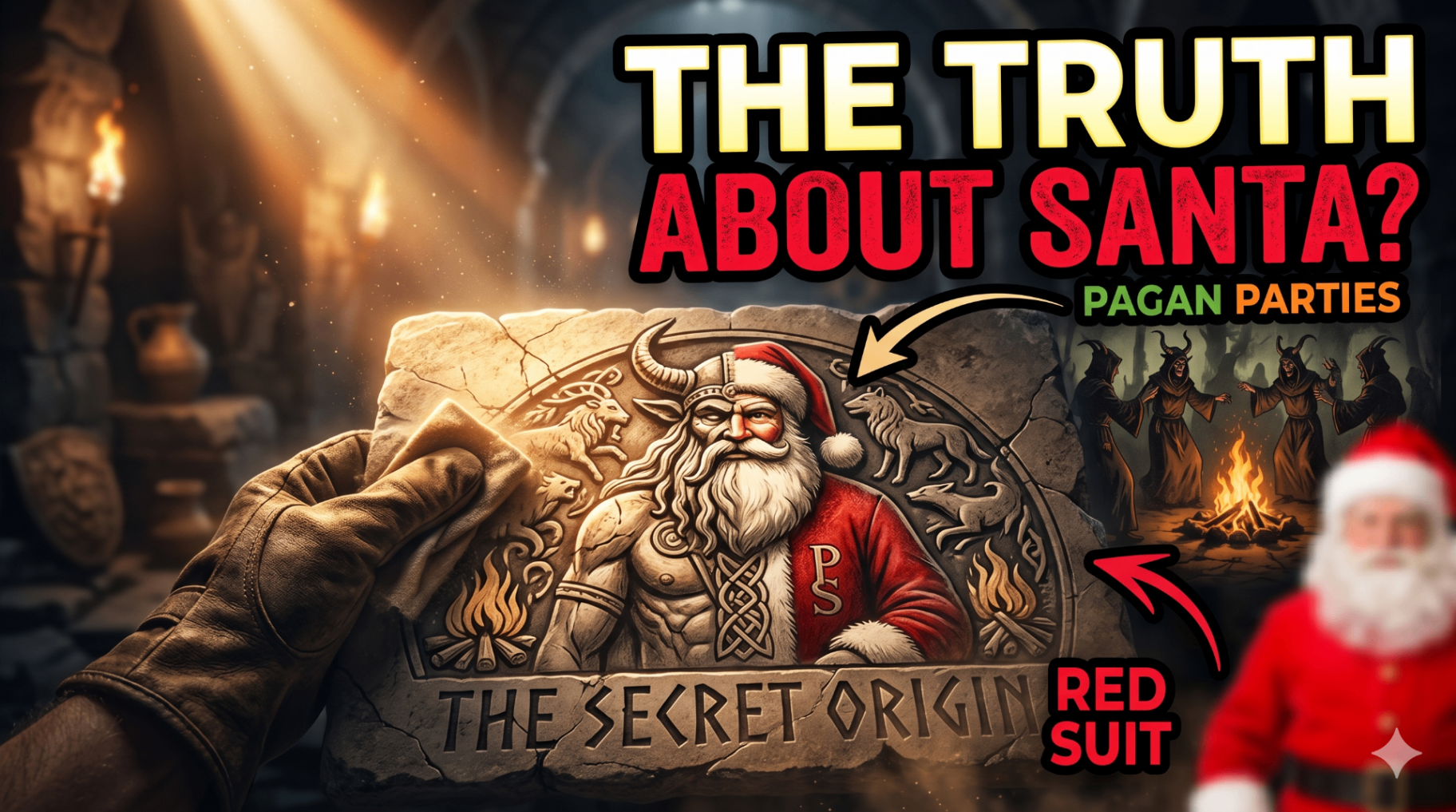 The Secret History of Christmas – From Pagan Parties to Santa's Red Suit