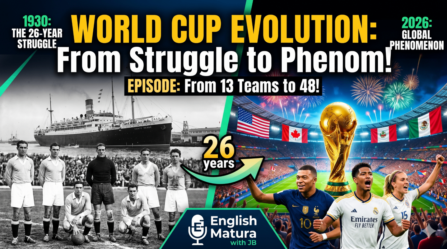 The World Cup – From a 26-Year Struggle to a Global Phenomenon