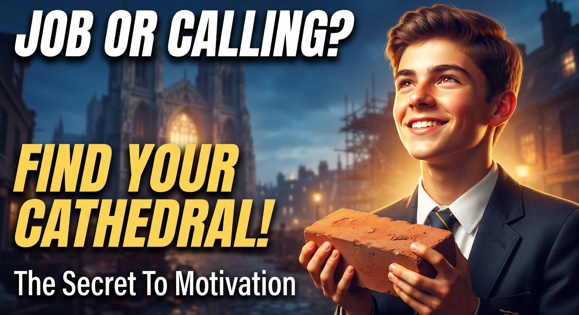 The Three Bricklayers – Finding Your Cathedral