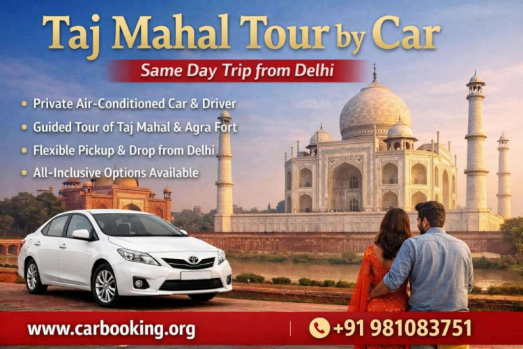 taj mahal tour by car