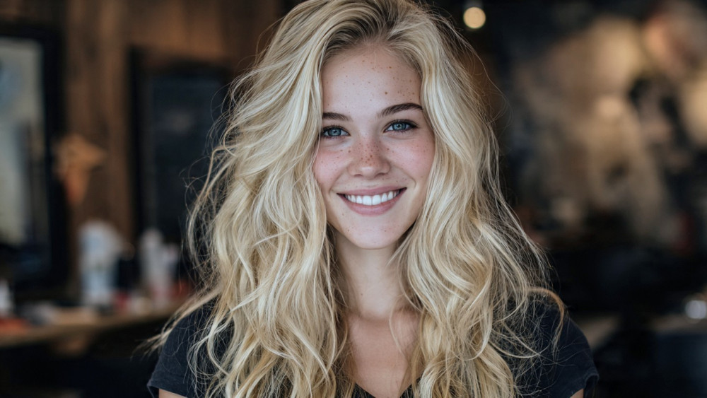 Dallas premier blonde hair, Brazilian Blowout Mark Vang Hair Design