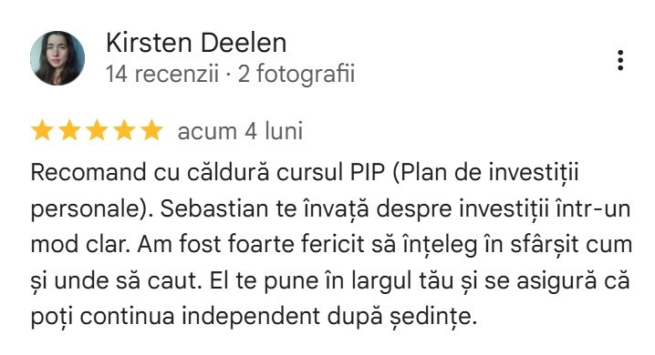 Recenzie Google Investitor 1 Oră