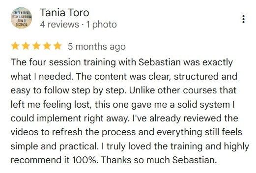 Verified Trustpilot review for The 1-Hour Millionaire - Busy professionals achieving financial freedom with ETFs 6