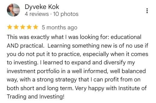 Verified Trustpilot review for The 1-Hour Millionaire - Busy professionals achieving financial freedom with ETFs 1