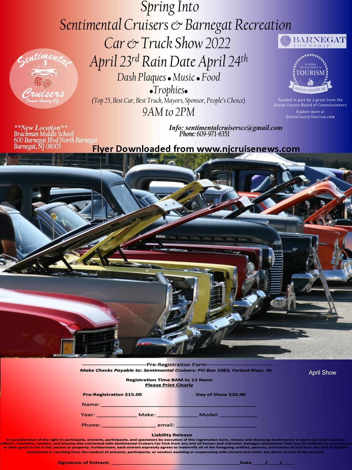 Apr 23 Sentimental Cruisers 2022