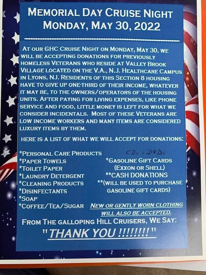 May 30 GHC Memorial Day