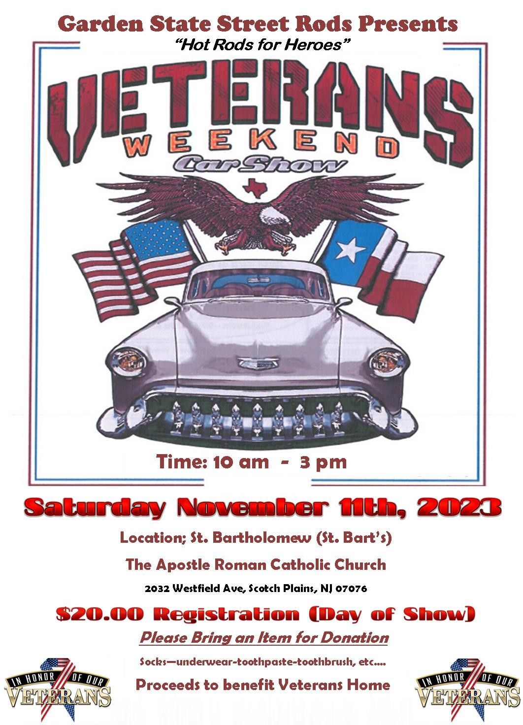 Nov 11 St Barts Veterans Day
