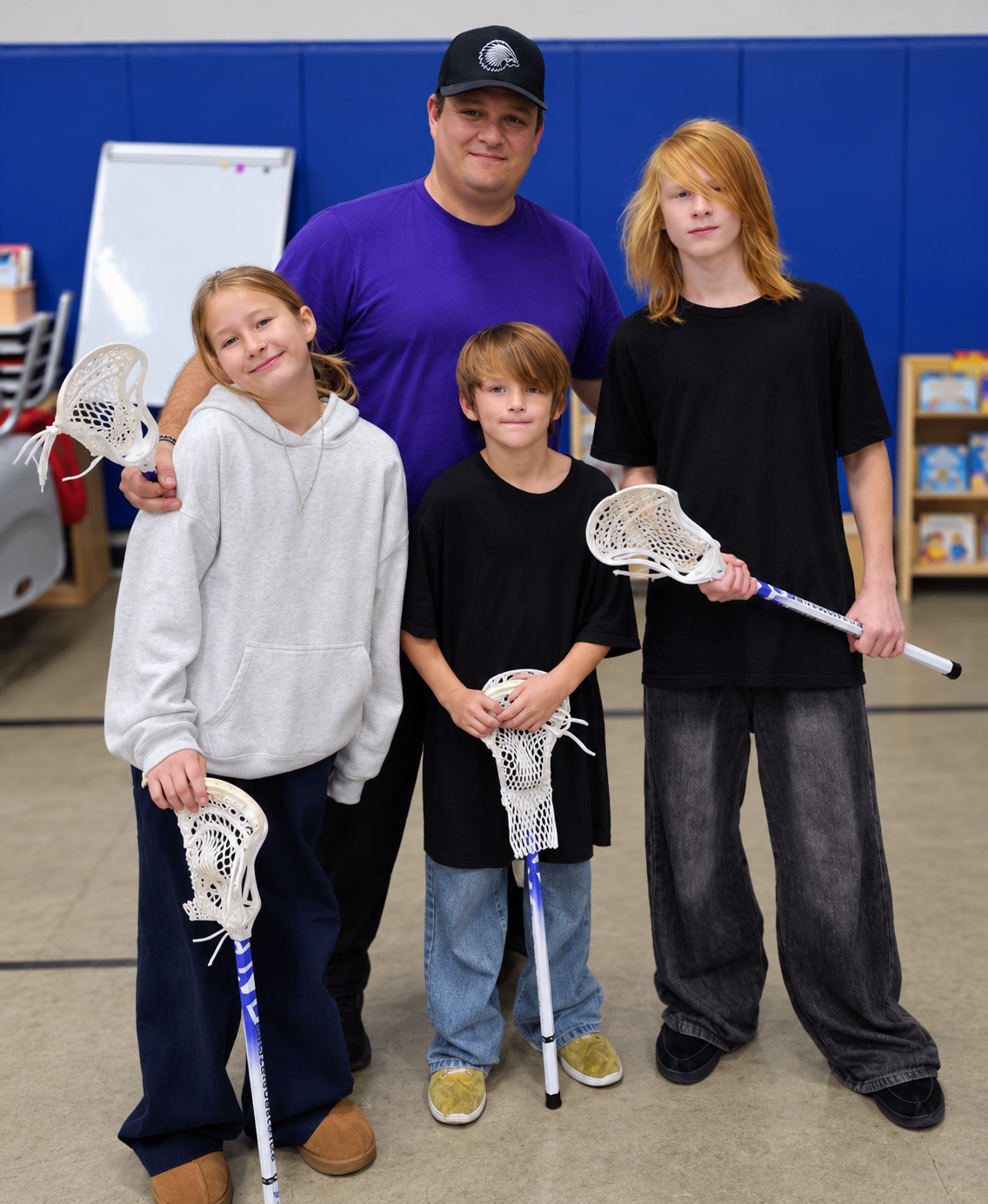 Longhouse community youth lacrosse event