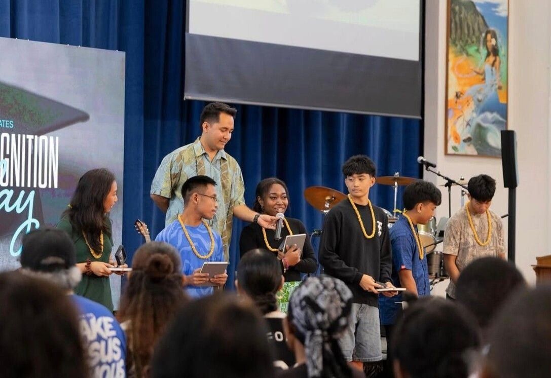 Youth on stage