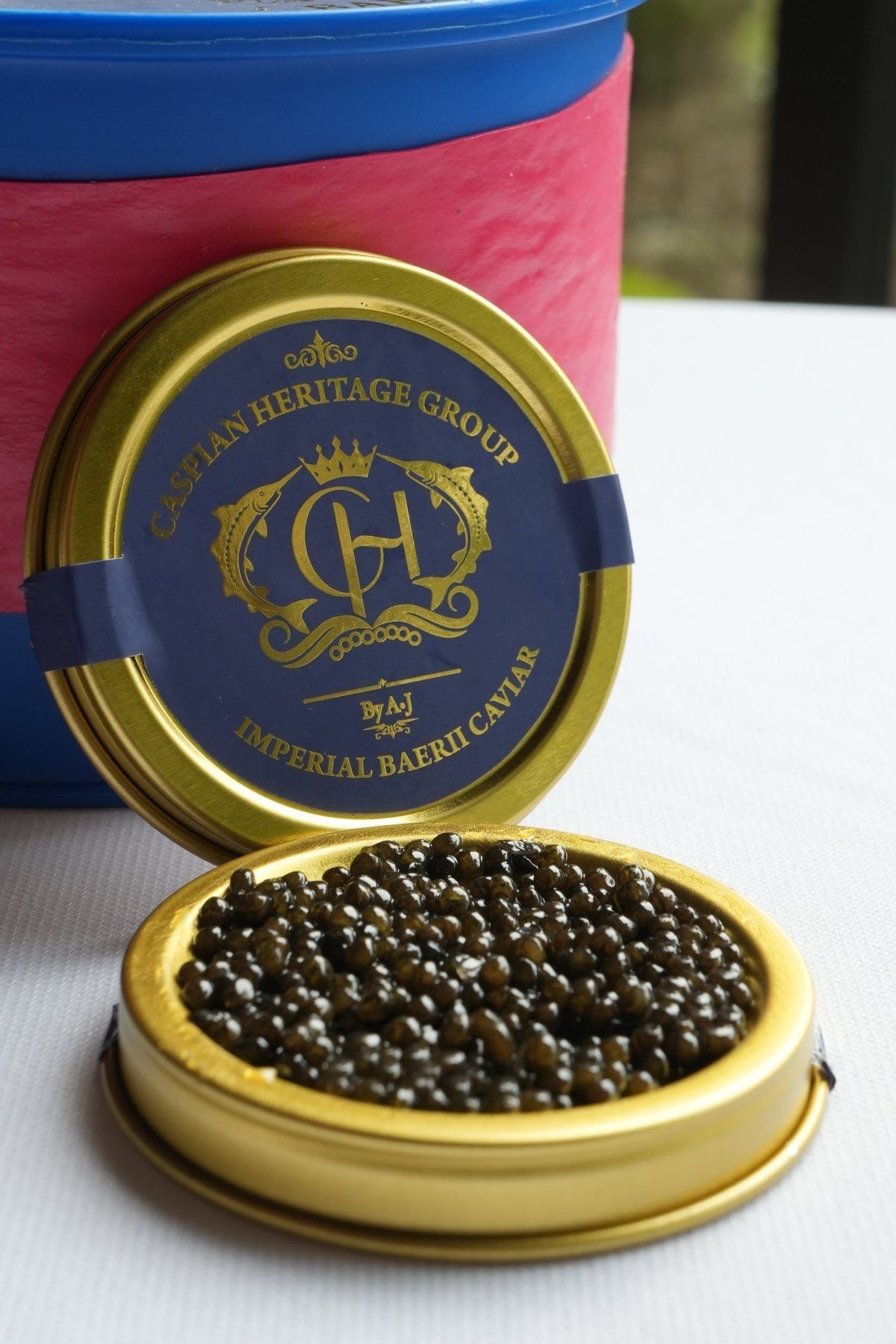 Imperial Baerii caviar tin