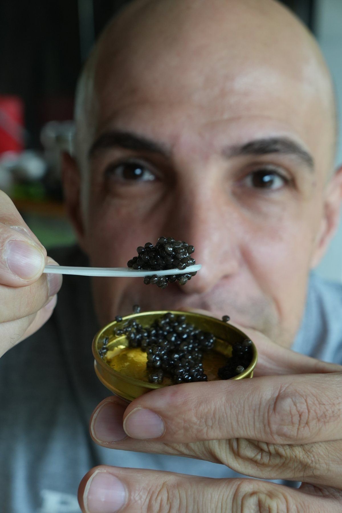 Caviar tasting