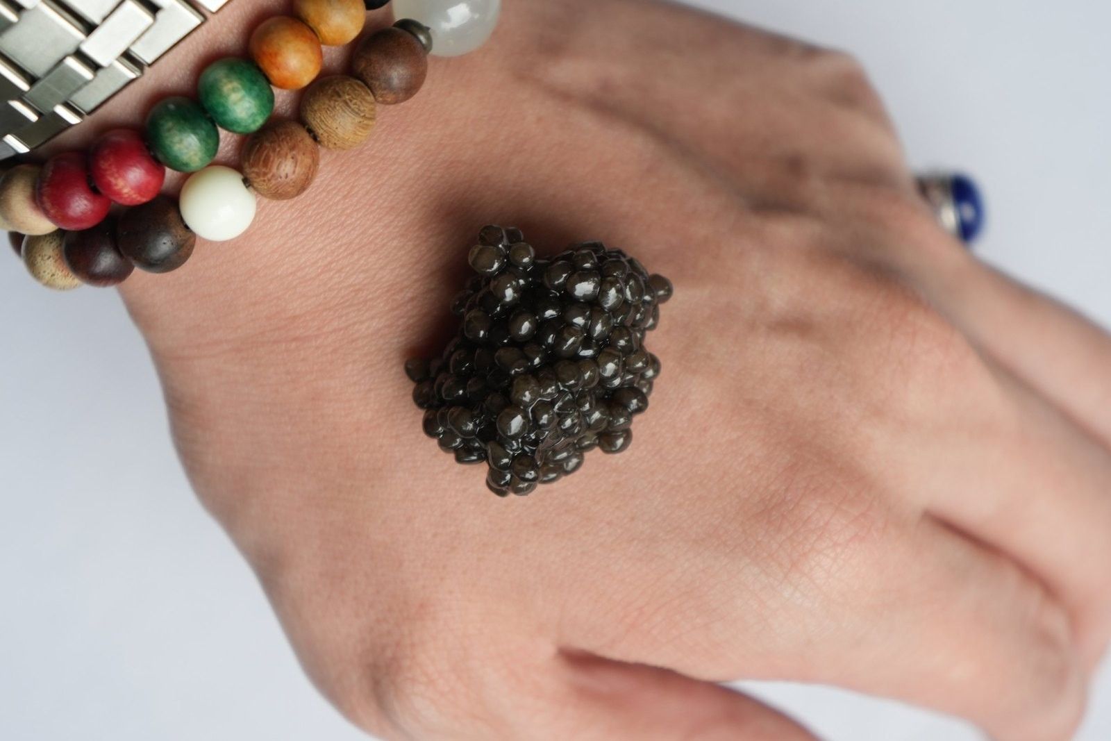 A caviar bump