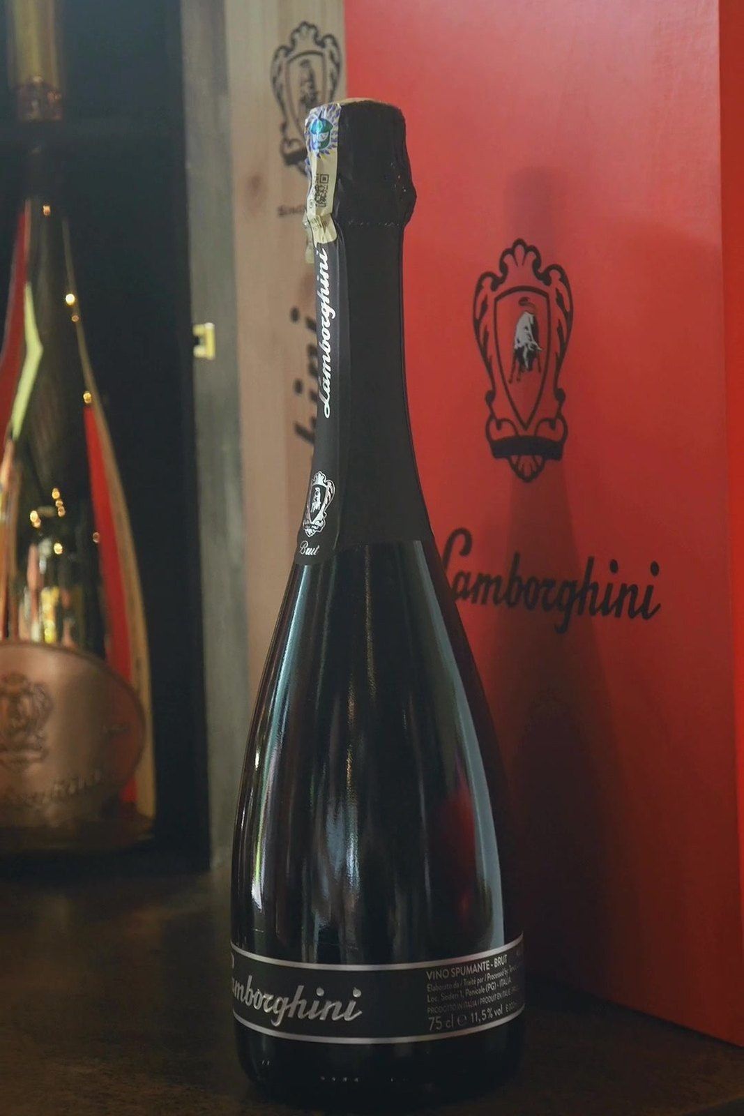 Lamborghini bottle