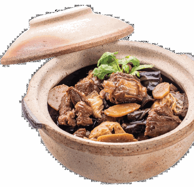A house dish from the Bentong Loong Foong menu · 文東龍鳳酒樓菜单上的本店菜式