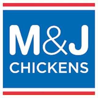 M & J Chickens logo logo