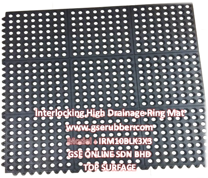 Interlocking Ring Rubber Mat Malaysia