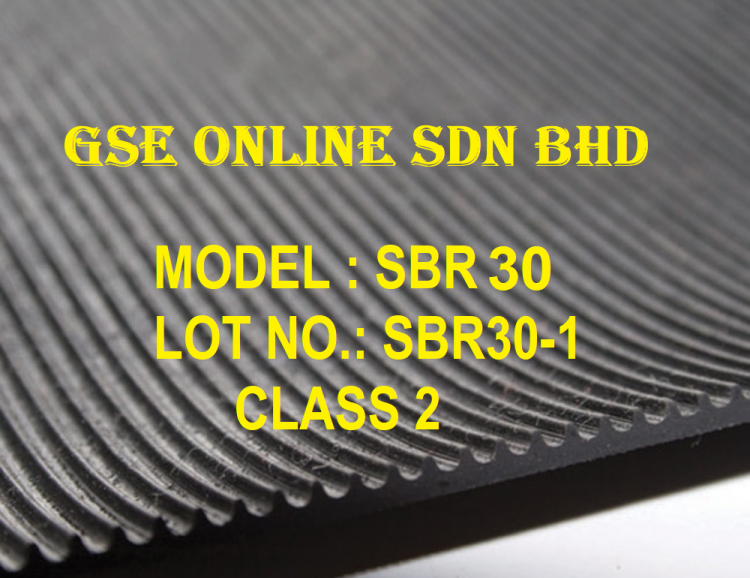 SBR30 (Medium Voltage) Corrugated Switchboard Matting Malaysia