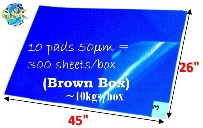 Premium Pack Blue 26x45 Sticky Mat