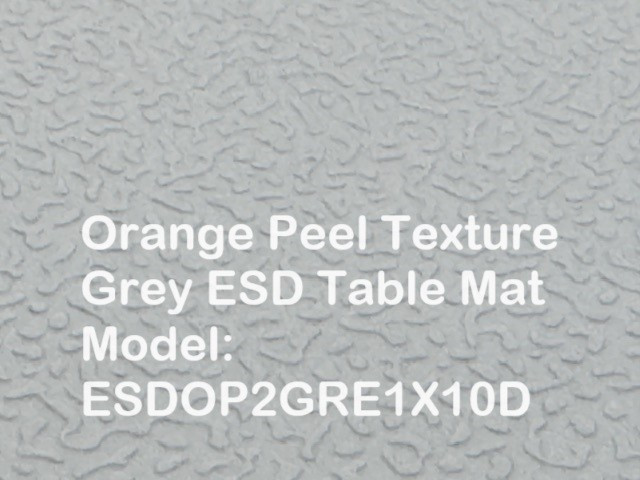 Orange Peel Texture Grey ESD Table Mat Malaysia