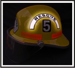 Helmet Title Decal with outline (NG-1001F)