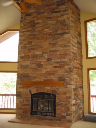 Stone and Brick Fireplaces | Kansas City | Brotherton Masonry Inc.