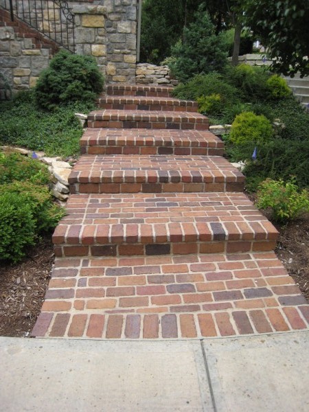 sidewalks steps masonry kansas city samples