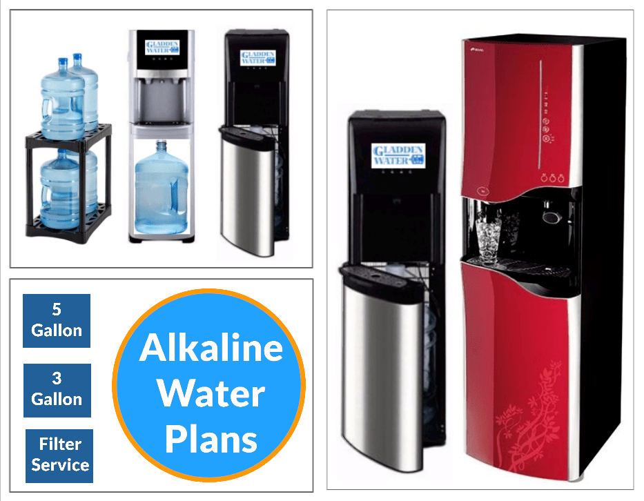 Bottled Water Delivery Service, Purified, Alkaline & Deionized Water