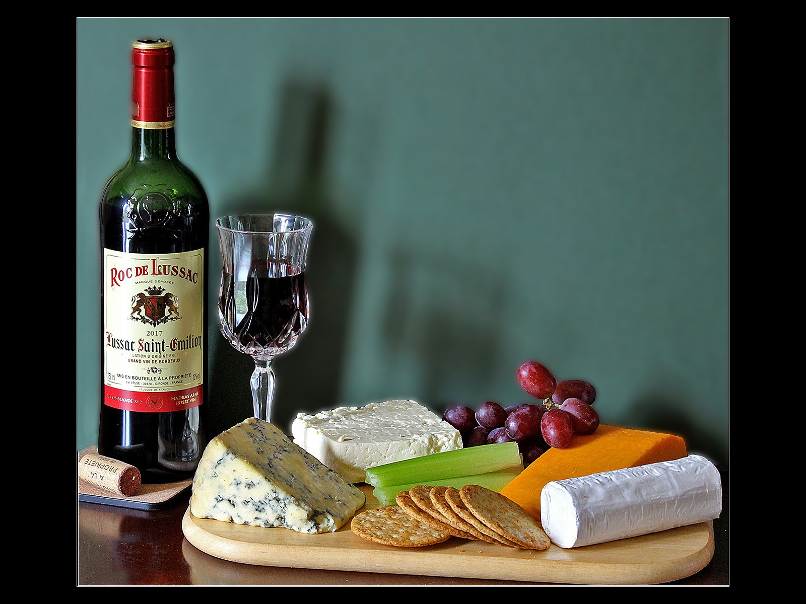 9.Cheese and Wine
