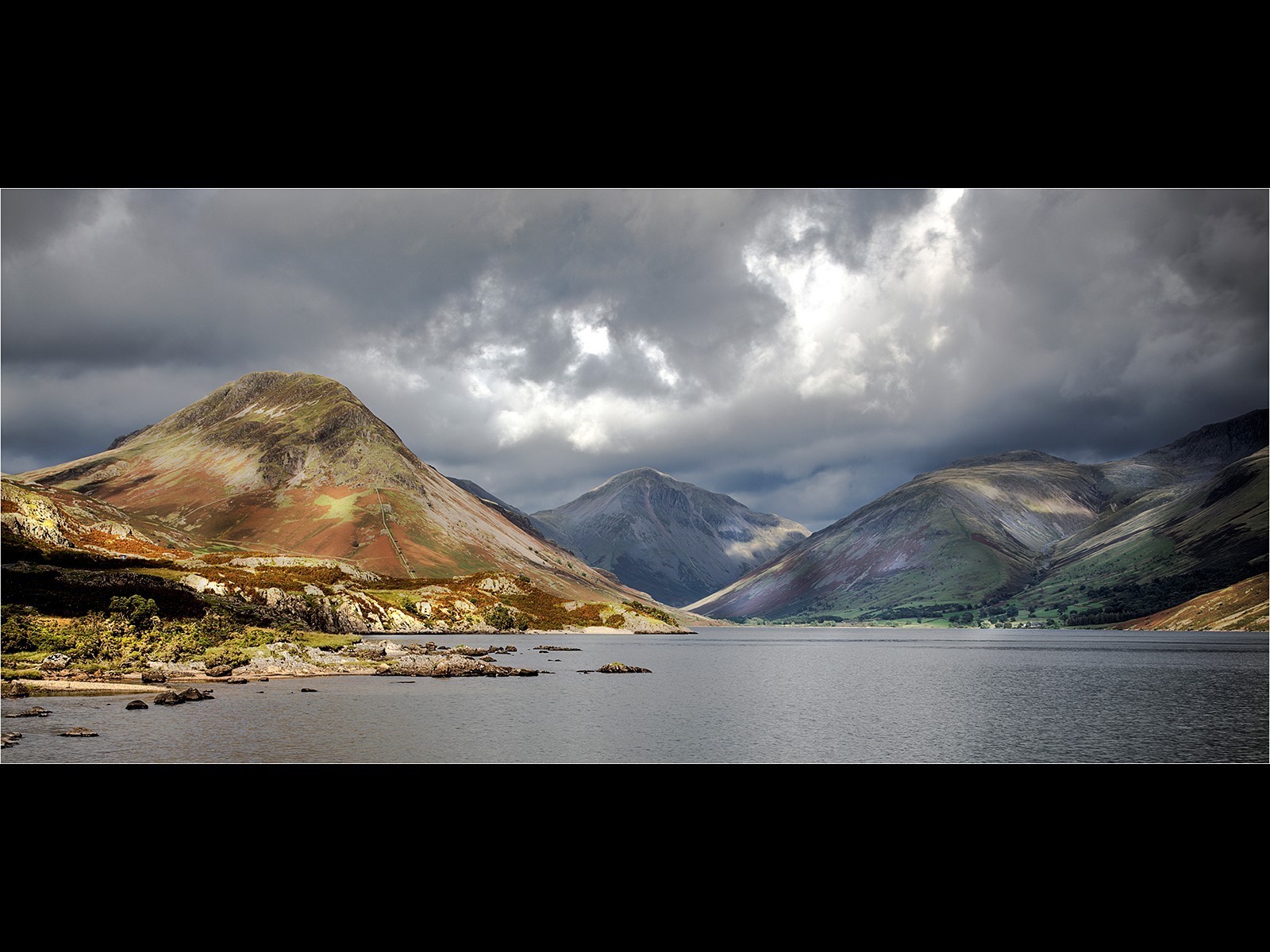 Wast Water In Autumn