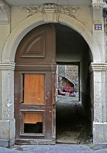 Through a Doorway