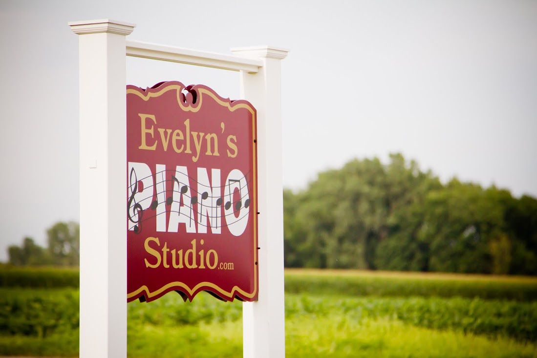 Real studio photo for Evelyn's Piano Studio