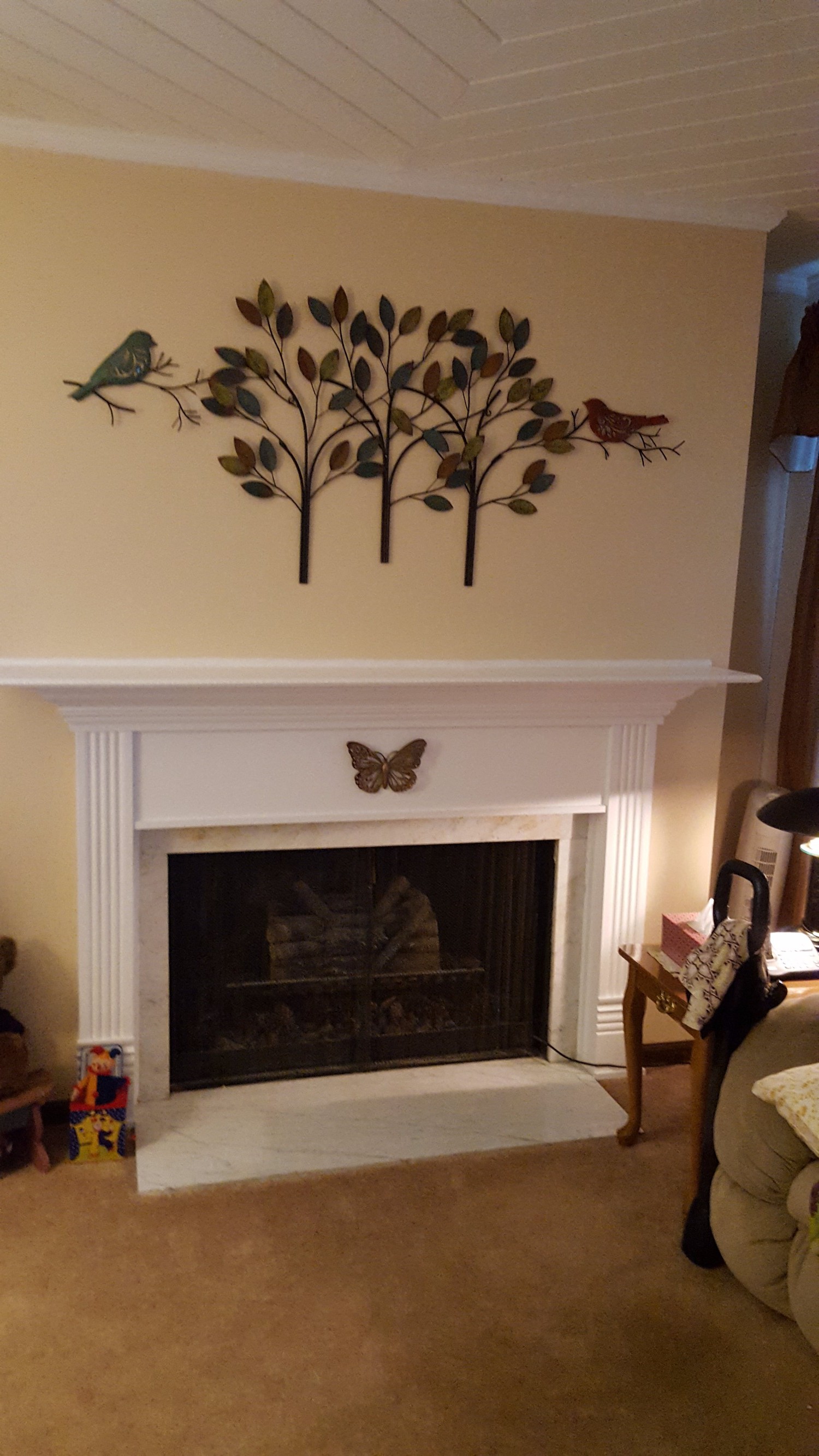 fireplace finished