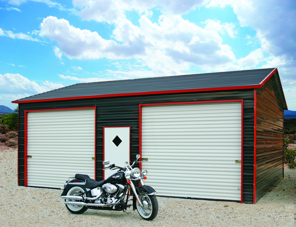 Metal Sided garages