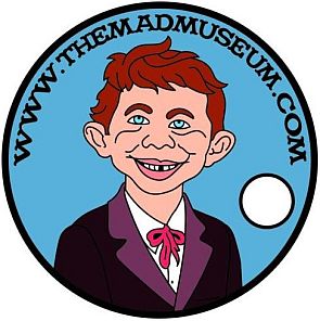 THE MAD MUSEUM PATHTAG GEOCOIN CACHE COLLECTIBLE RARE COIN MAD MAGAZINE ALFRED E NEUMAN NEWMAN