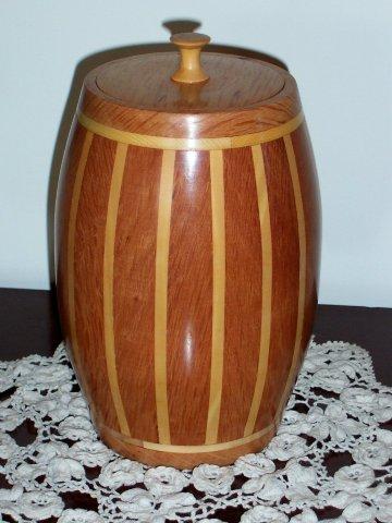 Jarrah and Huon Pine barrel