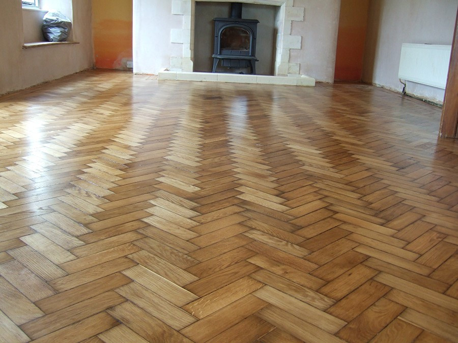 Water based parquet