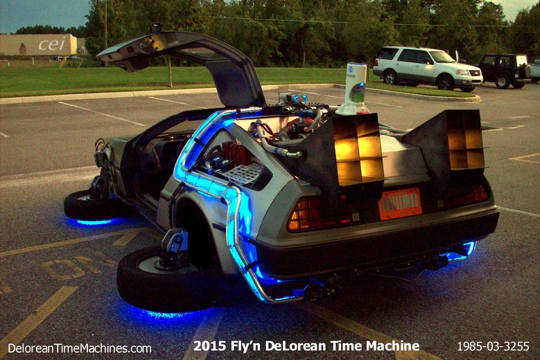 Back To The Future Delorean Time Machine