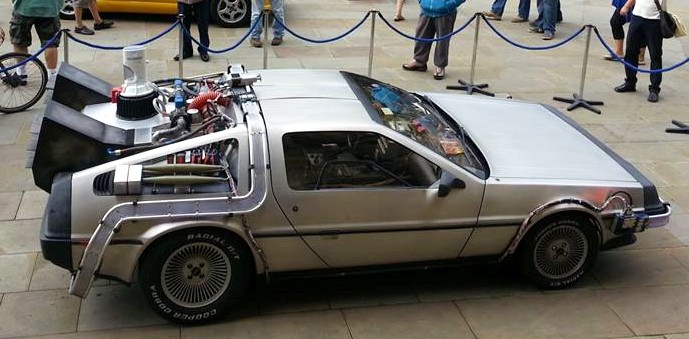 Driving the DeLorean Time Machine