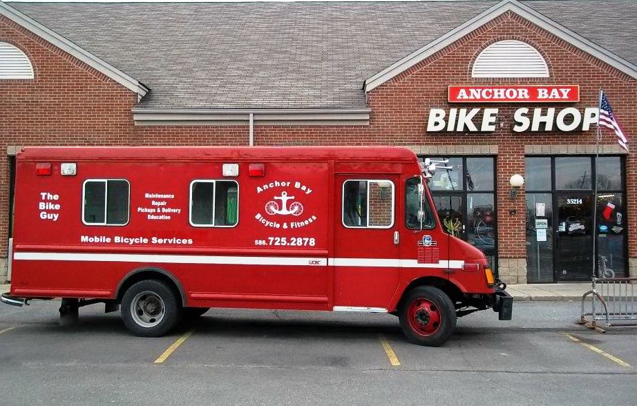 Anchor bay on sale bike shop