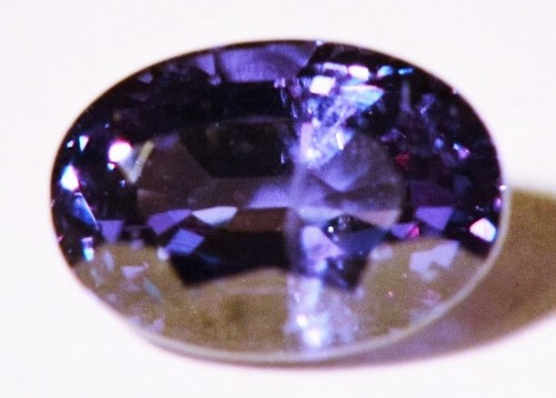 color change blue garnet