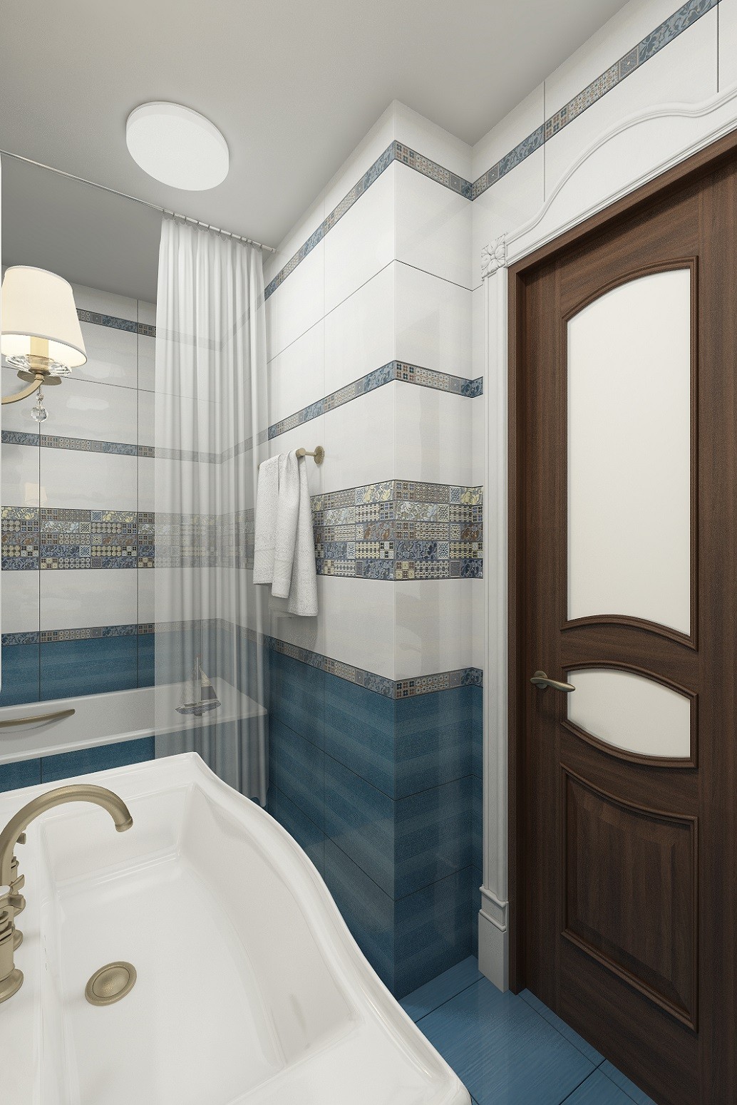 Интерьер ванной комнаты Хабаровск