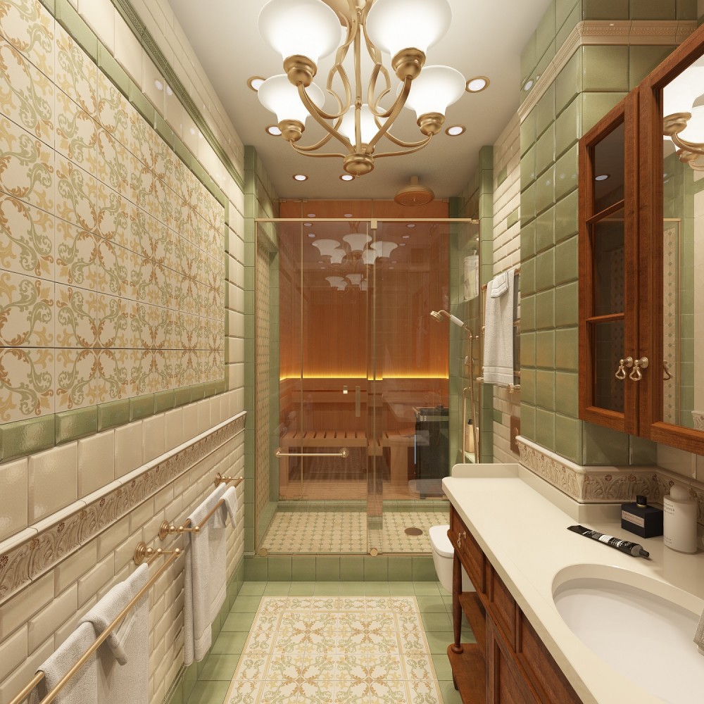 Дизайн ванной комнаты с сауной Хабаровск