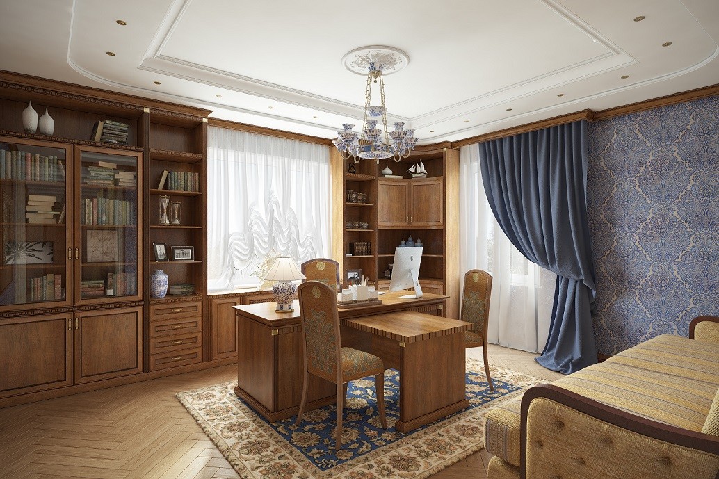 Дизайн кабинета в Хабаровске